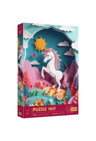 Puzzle 160 Paper Art: Jednoroec TREFL