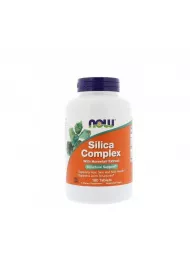 Now Foods Silica Complex - Wosy, Skra, Paznokcie suplement diety 180 tab.