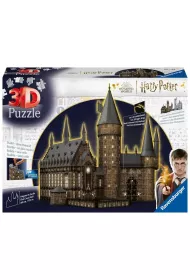 Puzzle 3D 540 el. Budynki noc�: Zamek Hogwarts Ravensburger