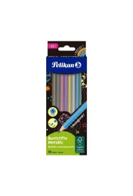 Pelikan Kredki metalic 10 kolor�w