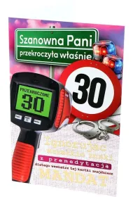 Yeku Karnet Urodziny 30
