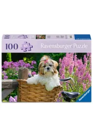 Puzzle 100 Little Dog FW Ravensburger