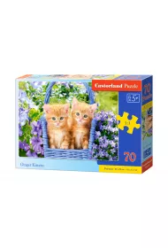 Puzzle 70 el. Ginger Kittens Castorland