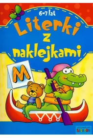 Literki z naklejkami. 6-7 lat