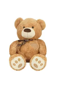Pluszak Mi� 80CM Bobby z kokard� 13762 BS BIURO-SET PLUSZ Beppe