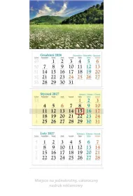 Lucrum Kalendarz 2027 tr�jdzielny ��ka