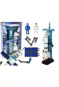 Rakieta z wyrzutni� 15el LeanToys