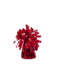 PartyDeco Ci�arek do balon�w foliowy czerwony 4 szt.