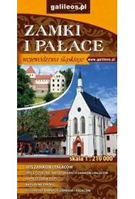 Zamki i pa�ace wojew�dztwa �l�skiego 1:210 000