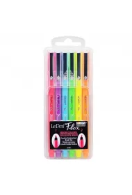 Marvy Cienkopisy Le Pen Flex Neon 6 szt.