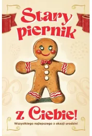 Yeku Karnet Urodziny Stary Piernik