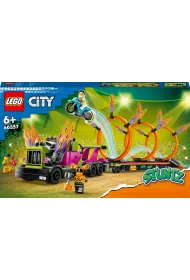 LEGO City Wyzwanie kaskaderskie — ciarwka i ogniste obrcze 60357