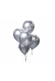 Godan Balony chromowane Srebrne, B&C 30 cm