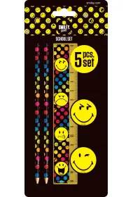 Eurocom Zestaw przybor�w szkolnych Smiley