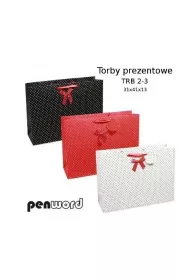Penword Torebka prezentowa mix 31x41x13cm