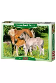 Puzzle 120 el. Kucyki na ��ce Castorland