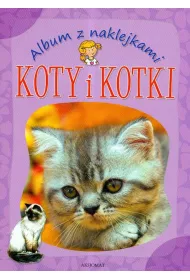Album z naklejkami Koty i kotki