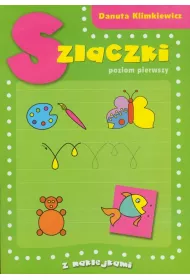 Ksi��eczka edu. A4 Szlaczki Poziom 1  Naklejki SKRZAT 377225
