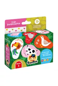 CzuCzu Moje zwierztka 12+ Ksieczka na keczku