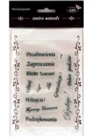 Galeria Hobby Stemple kreatywne napisy polskie 2