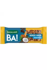 Bakalland Baton zboowy BA! Kokos i kawa - Koncentracja 35 g