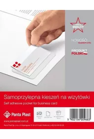 Panta Plast Kiesze� samoprzylepna na wizyt�wki 100 x 60 mm