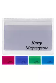 Km Plastik Ok�adka na kart� magnetyczn�  �elowa KM83 498575