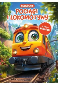 Kolorowe poci�gi i lokomotywy