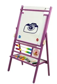 Tablica obrotowa z 2 -rz�dowym liczyd�em fioletowa
