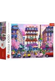 Puzzle 4000 el. Wiosna w Pary�u Trefl