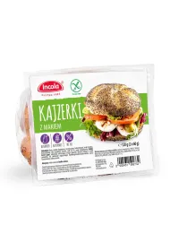 Incola Bu�ka kajzerka z makiem bezglutenowa 2 x 60 g