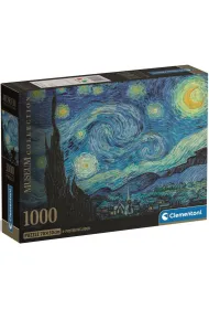 Puzzle 1000 el. Museum Van Gogh, The Starry Night Clementoni