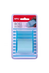 Apli Bloczek samoprzylepny w rolce niebieski 50mmx8m