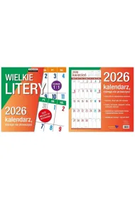Kukartka Kalendarz Classic Q WIELKIE LITERY 2026