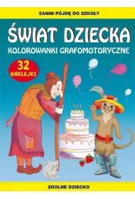 �wiat dziecka. Kolorowanki grafomotoryczne