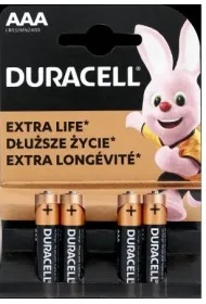 Bateria LR03 Duracell Extra Life B/C DURACELL LR3/AAA B4 4 szt.