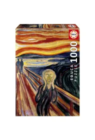 Puzzle 1000 el. Krzyk, Edvard Munch Educa