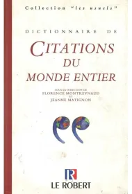 Dictionnaire usuels de citations du monde entier