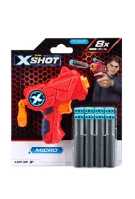 PISTOLET WYRZUTNIA X-SHOT MICRO STRZALKI ZURU