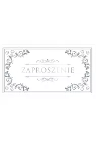 Stamp Zaproszenia Style nr 055 bia�y 9 szt.