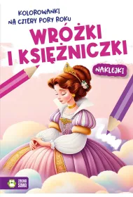 Kolorowanki na cztery pory roku. Wr�ki i ksi�niczki