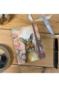 Alex Clark Notatnik z gumk� A6 SCN30 Kr�lik kwiaty