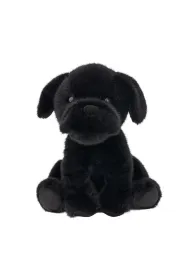 Pies Buldog czarny 25cm Beppe