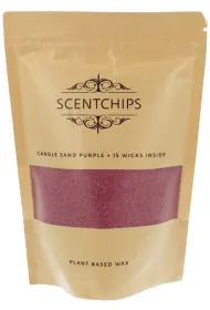 ScentChips �wieca sypana 250gr wosk per�owy fioletowy
