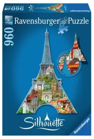 Puzzle profilowane 960 el. Wie� Eiffla 161522 Ravensburger