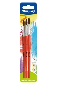 Pelikan P�dzel okr�g�y 23S (8,10,12) 3 szt.