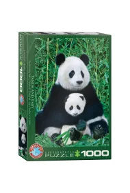 Puzzle 1000 el. Panda i dziecko Eurographics
