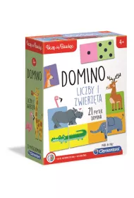 Domino Liczby i zwierz�ta Clementoni