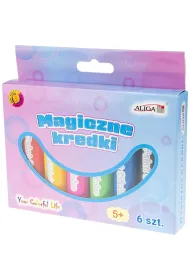 Aliga Magiczne kredki 6-kol. MK-7123 podstawowe