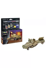 Model Set SWS Flak 43 & Sd.Ah 58 Ammo Trailer